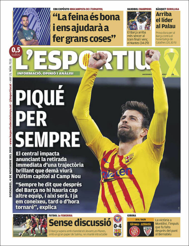 Portada de L'Esportiu (España)