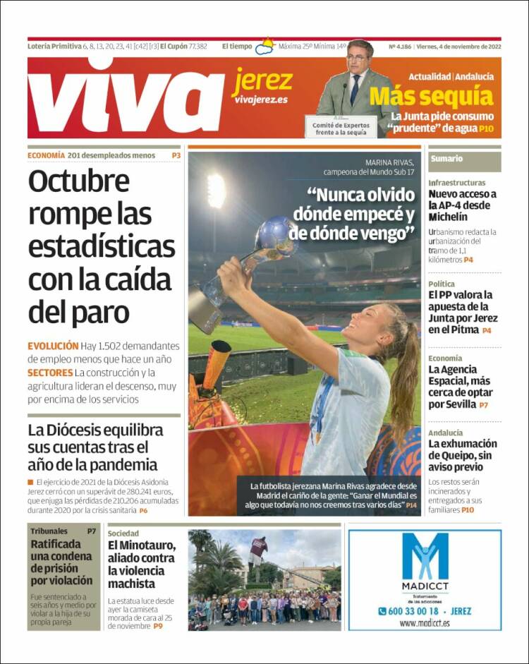 Portada de Información - Jerez (España)