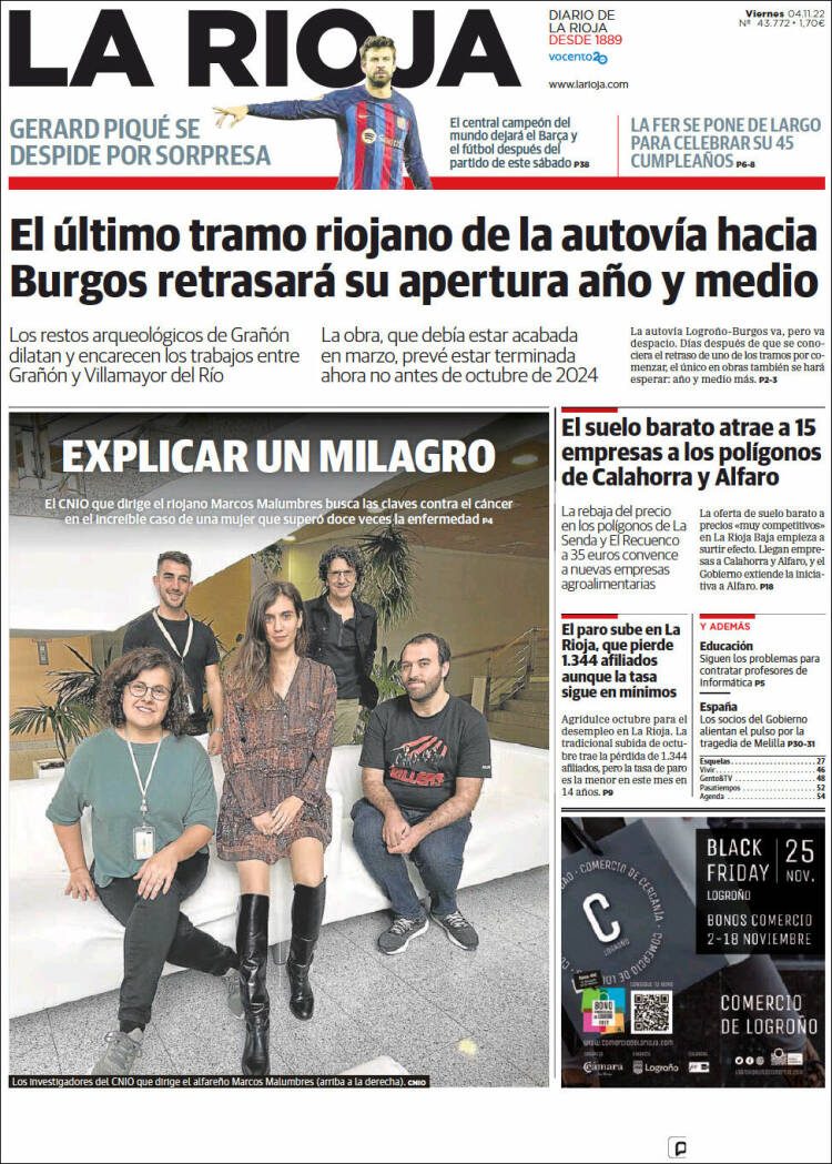 Portada de La Rioja (España)