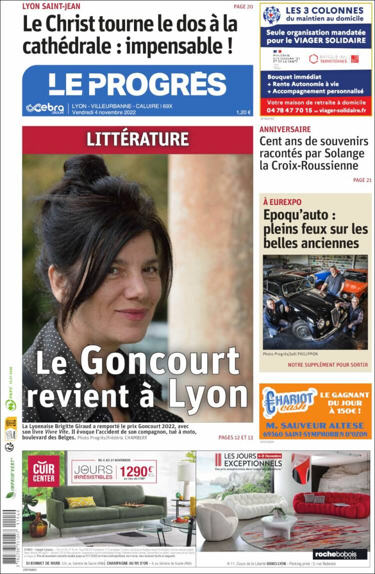 Portada de Progres de Fecamp (Francia)