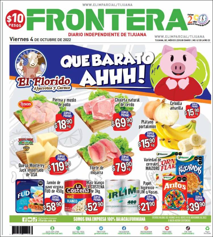 Portada de Frontera (Mexico)