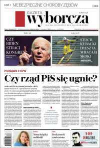 Portada de Gazeta Wyborcza (Poland)