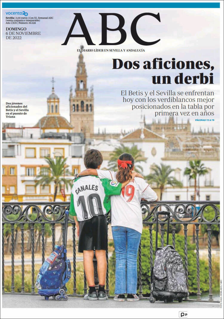 Portada de ABC - Sevilla (España)