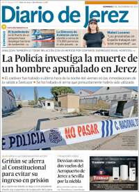 Portada de Diario de Jerez (España)