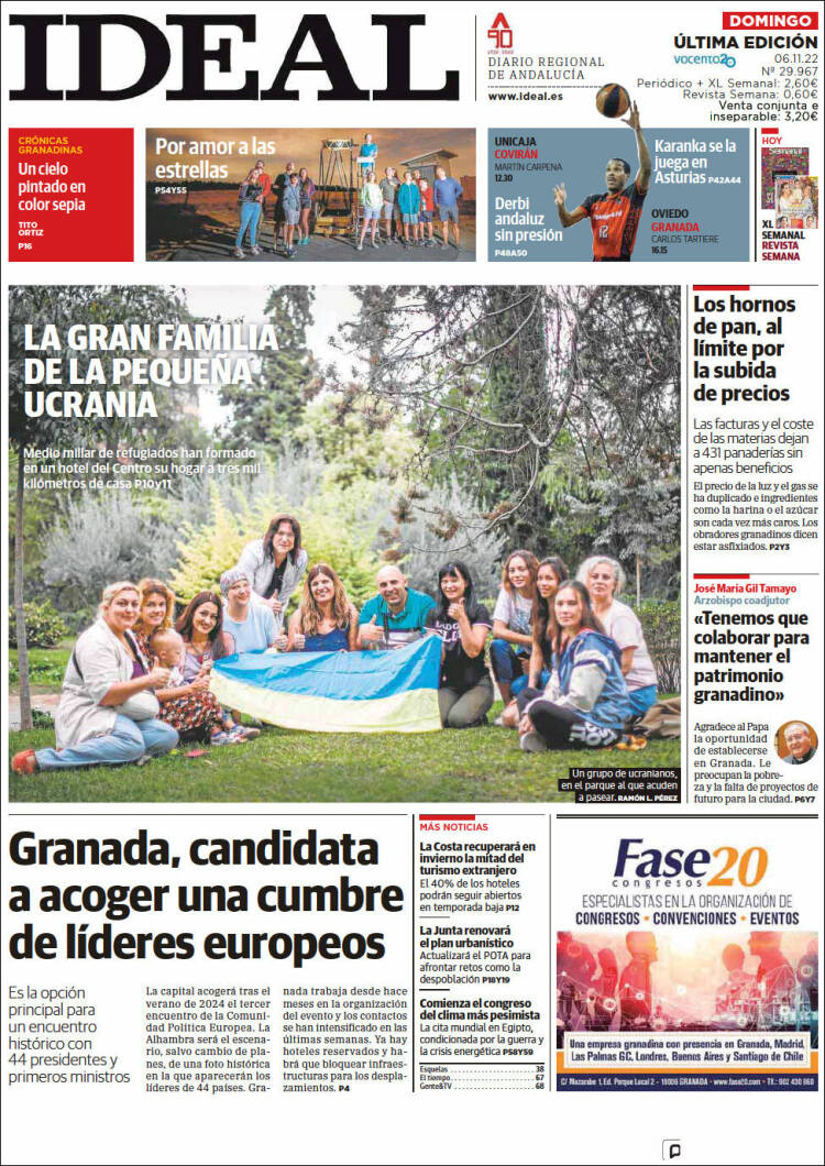 Portada de Ideal (España)