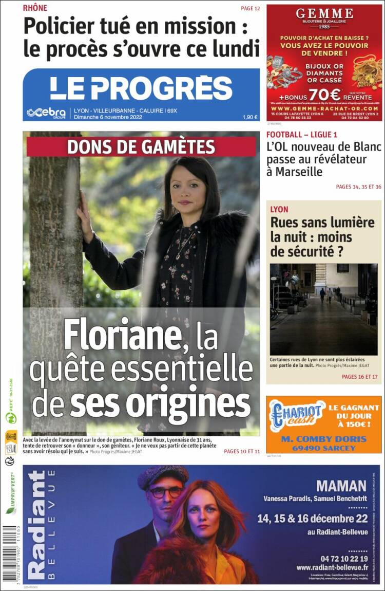 Portada de Progres de Fecamp (Francia)