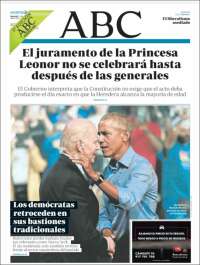 Portada de ABC (Espagne)