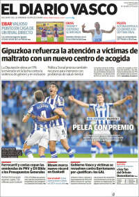 Portada de Diario Vasco (España)