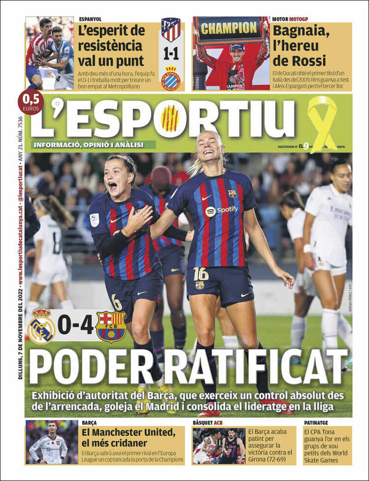 Portada de L'Esportiu (España)