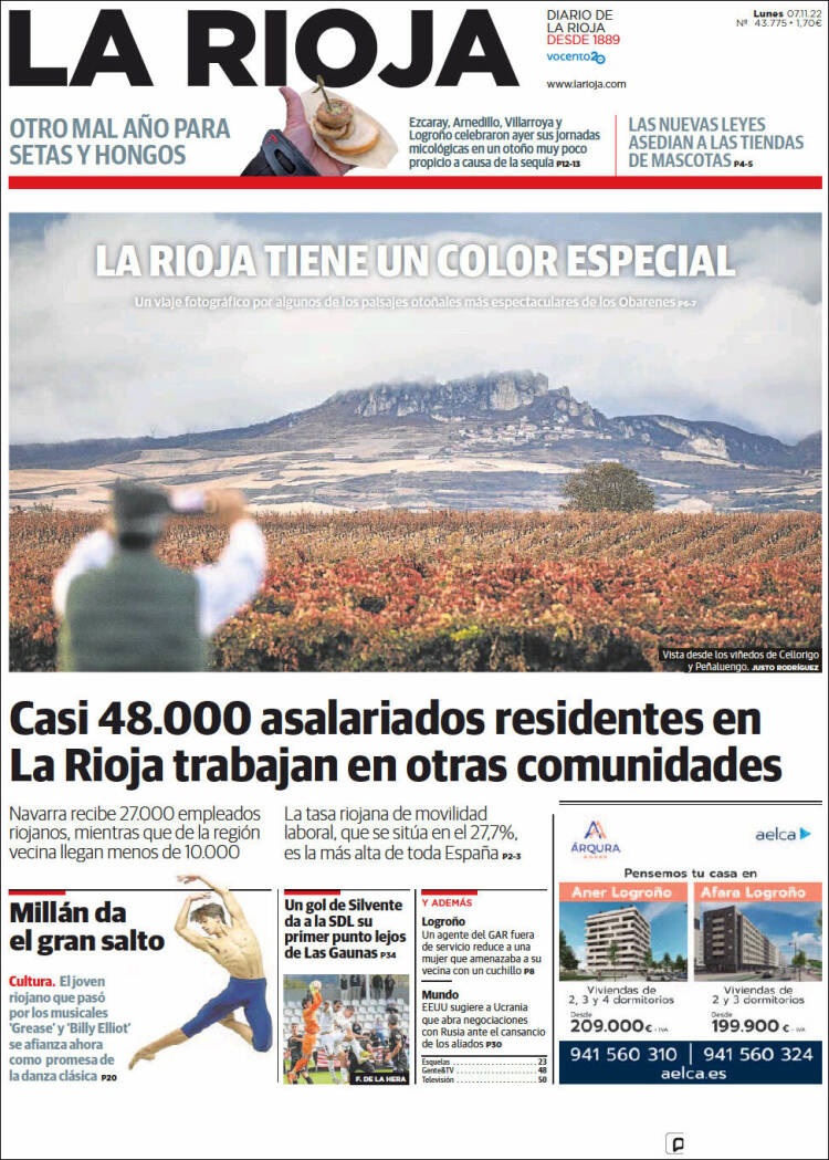 Portada de La Rioja (Espagne)