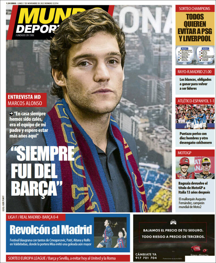 Portada de Mundo Atlético (Espagne)