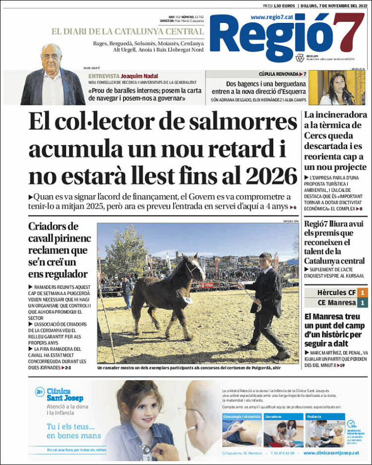 Portada de Regio7 (Espagne)