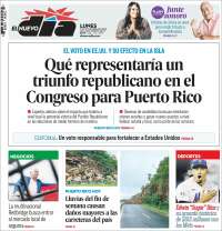 Portada de El Nuevo Día (Puerto Rico)