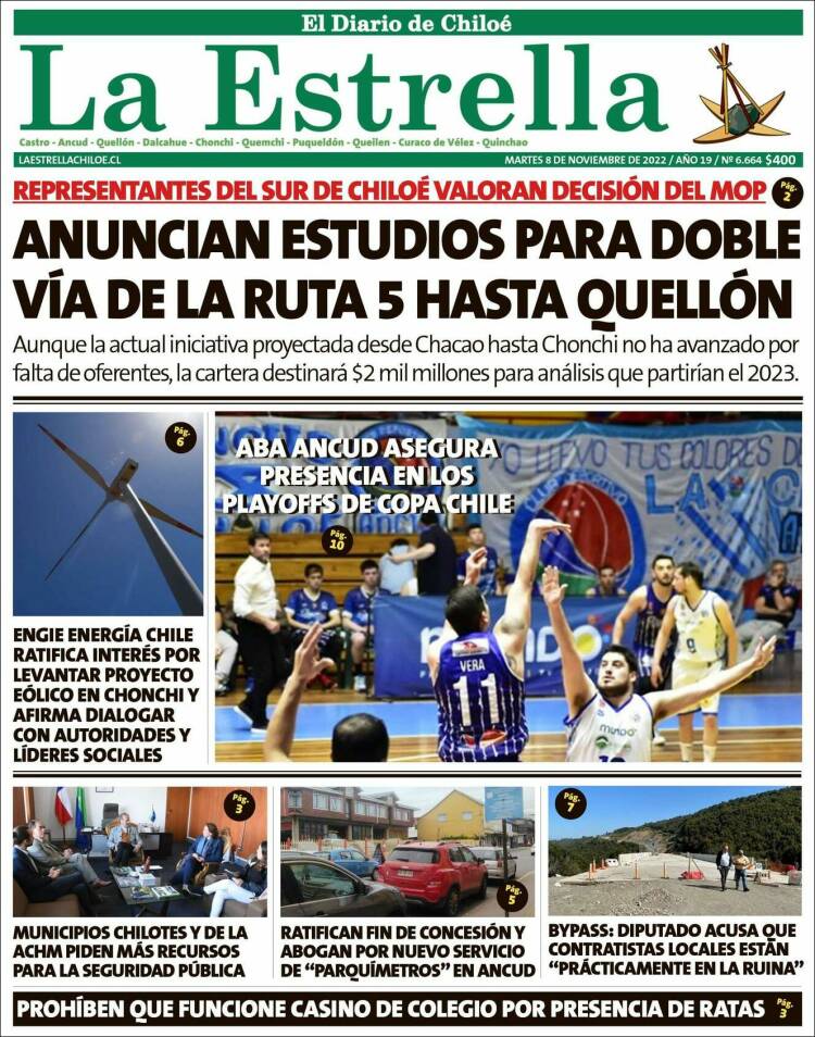 Portada de Estrella de Chiloé (Chile)