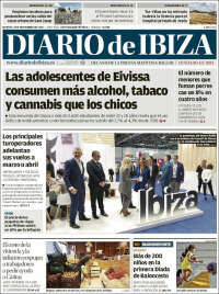 Portada de Diario de Ibiza (España)