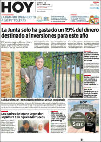 Portada de Hoy - Badajoz (España)