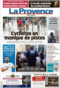 Portada de La Provence (Francia)