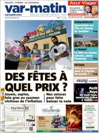 Portada de Var-Matin (Francia)