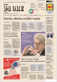 Portada de Il Sole 24 ORE (Italia)