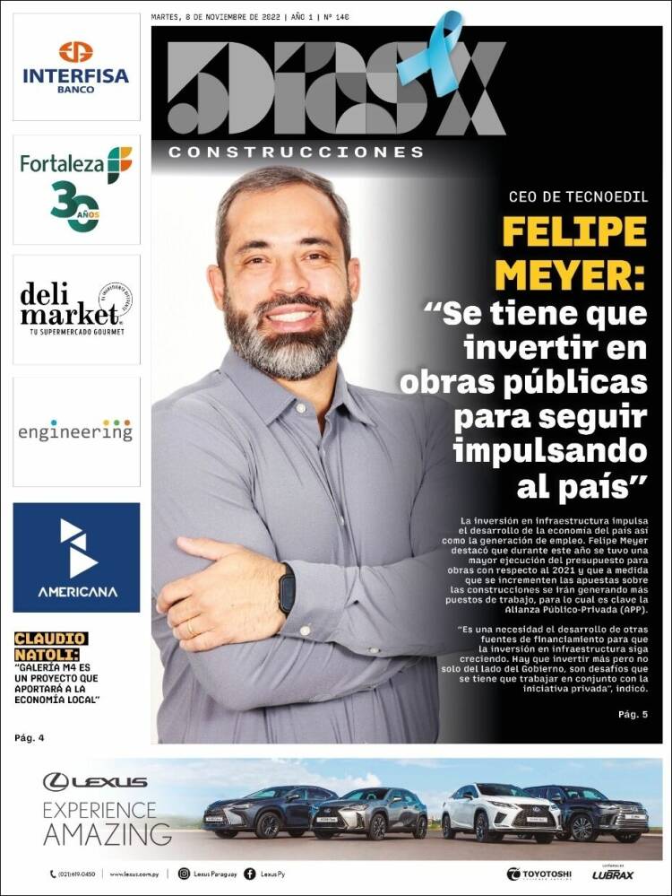 Portada de 5 Días (Paraguay)