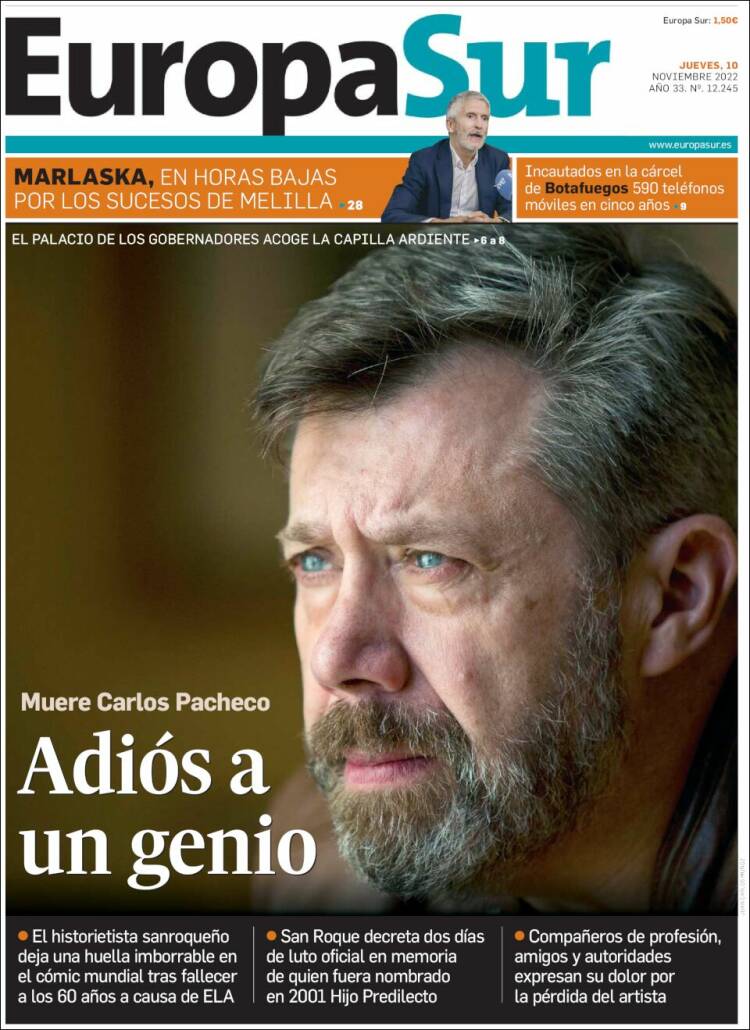 Portada de Europa Sur (Spain)