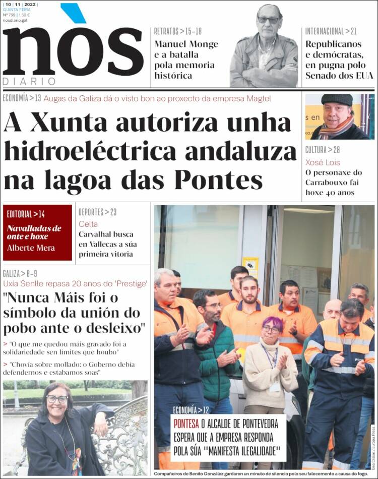 Portada de Nòs Diario (Spain)