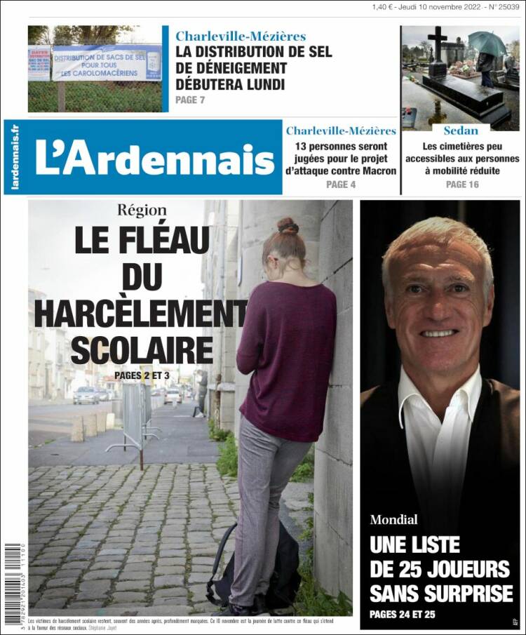 Portada de L'Ardenais (Francia)