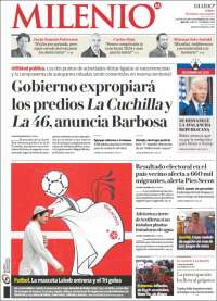 Portada de Milenio de Puebla (Mexico)