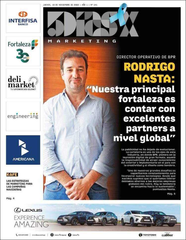 Portada de 5 Días (Paraguay)