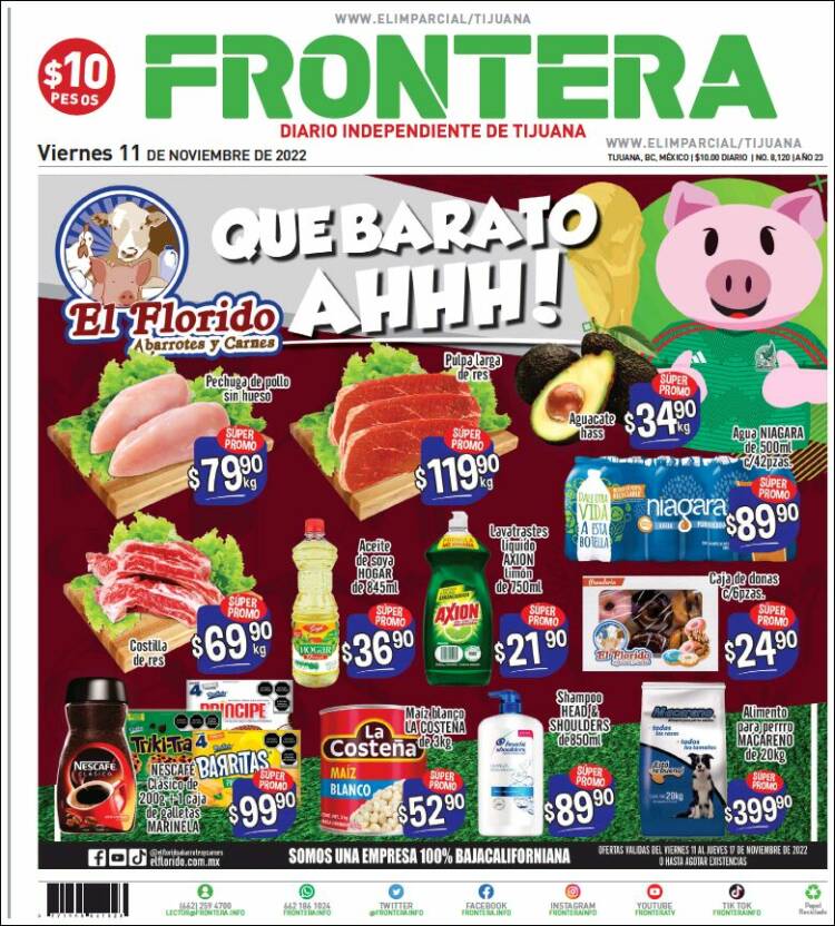 Portada de Frontera (M&eacute;xico)