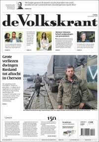 Portada de De Volkskrant (Pays-Bas)
