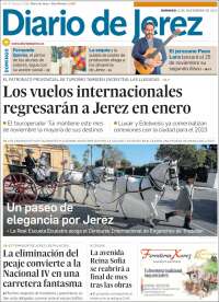 Portada de Diario de Jerez (España)