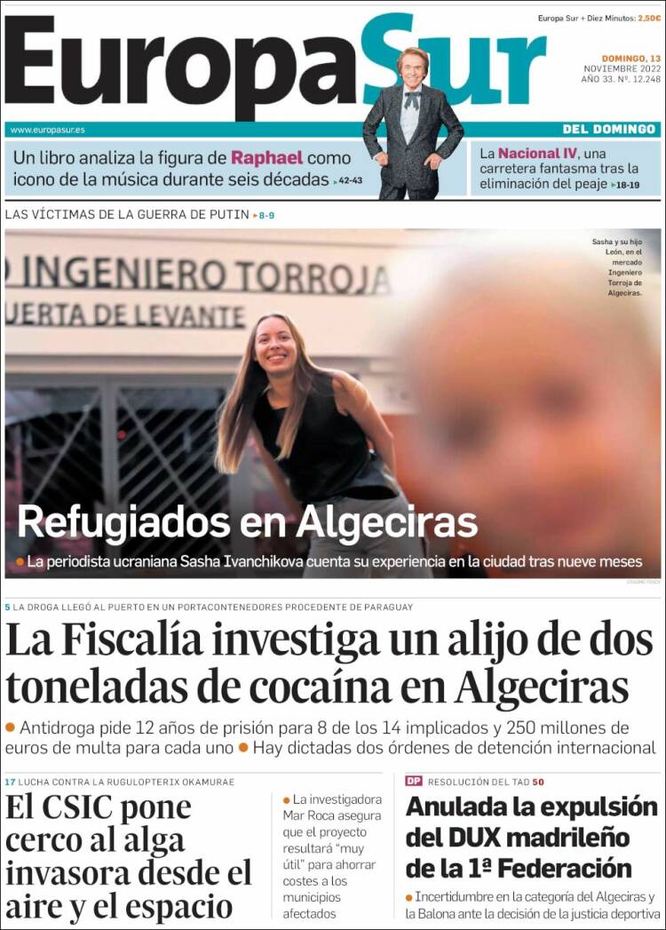 Portada de Europa Sur (España)