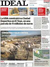 Portada de Ideal Almeria (España)