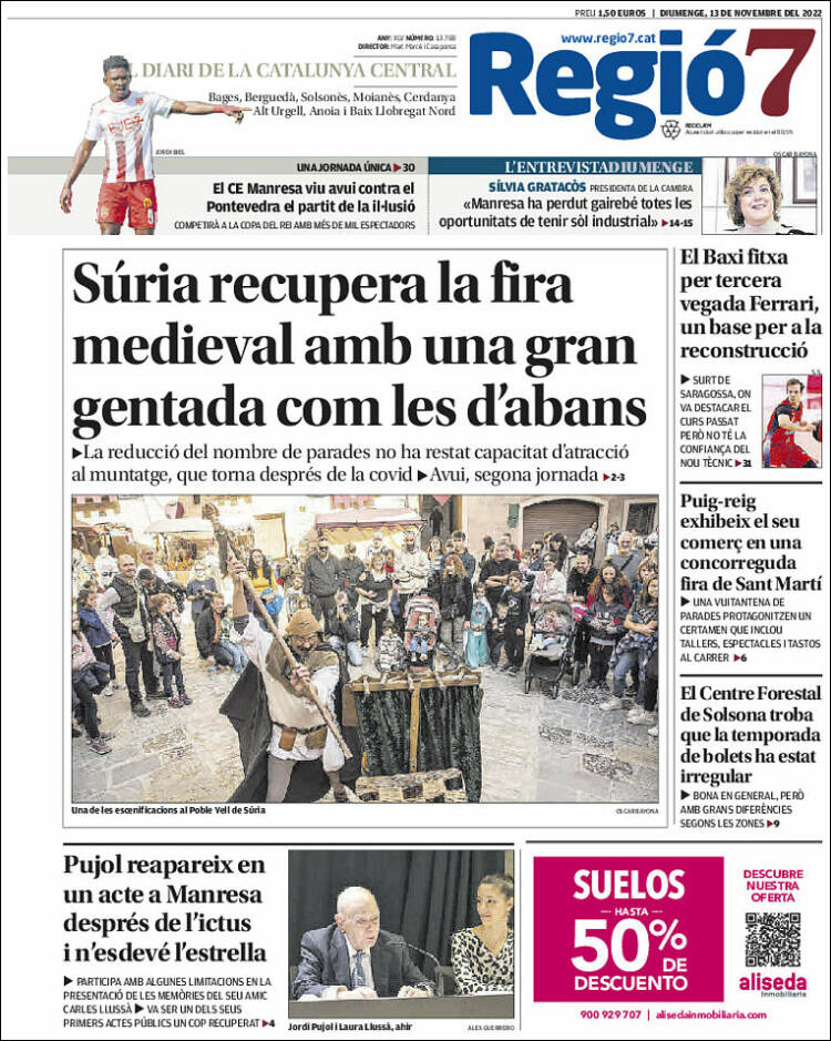 Portada de Regio7 (España)