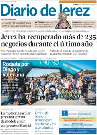 Portada de Diario de Jerez (España)