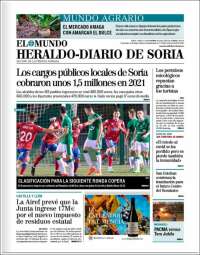 Portada de Diario de Soria (España)