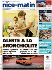 Portada de Nice-Matin (Francia)