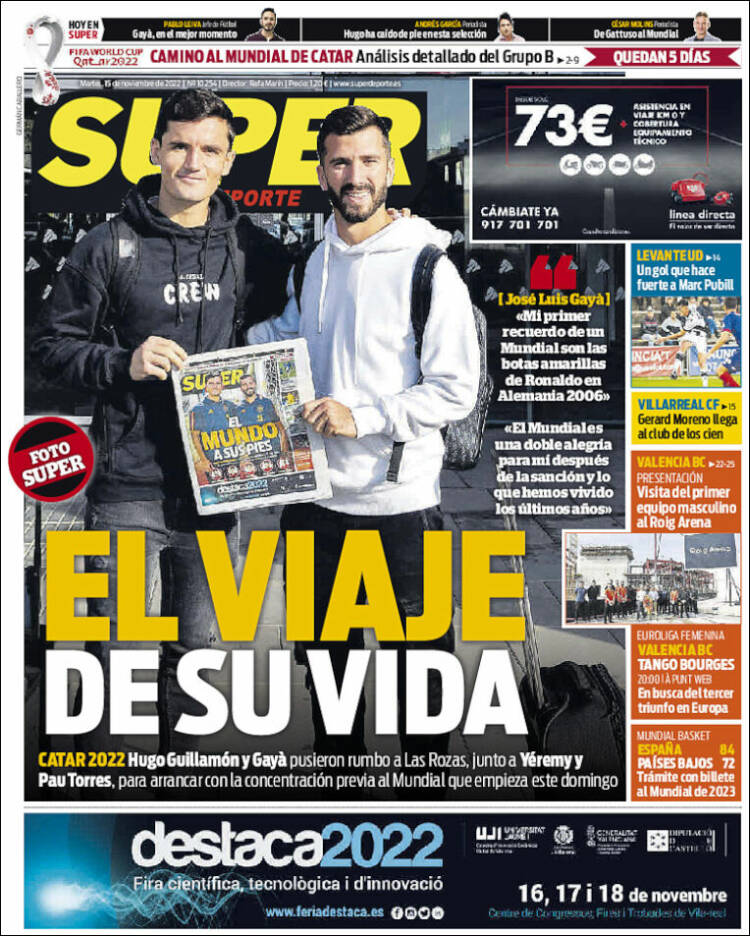 Portada de Superdeporte (España)