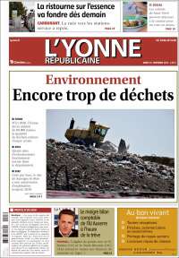 Portada de L'Yonne-Républicaine (France)