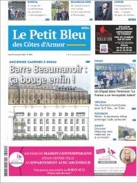 Portada de Le Petit Bleu (Francia)