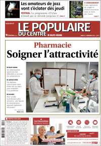 Portada de Le Populaire du Centre (France)