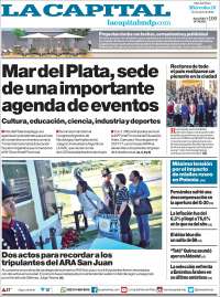 Portada de Diario La Capital - Mar del Plata (Argentina)