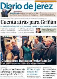 Portada de Diario de Jerez (Spain)