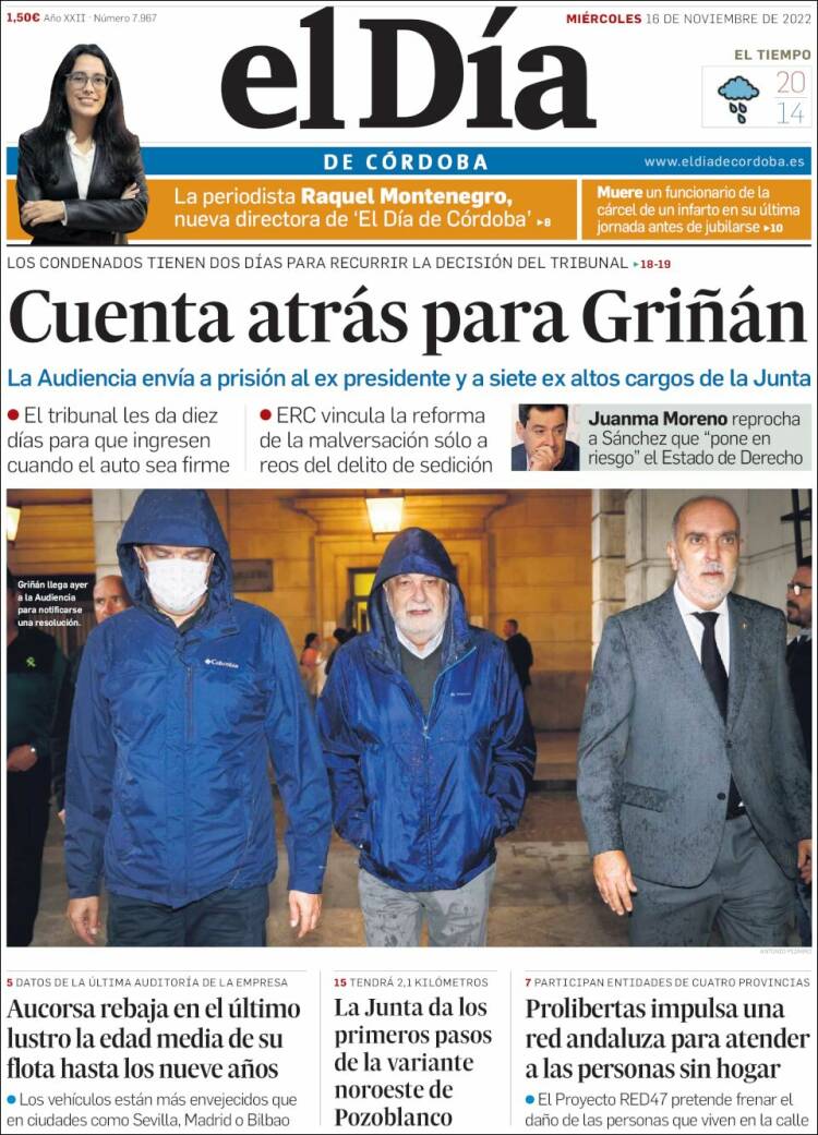 Portada de El Día de Córdoba (Spain)