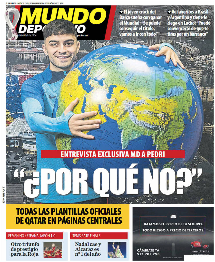 Portada de El Mundo Deportivo (España)