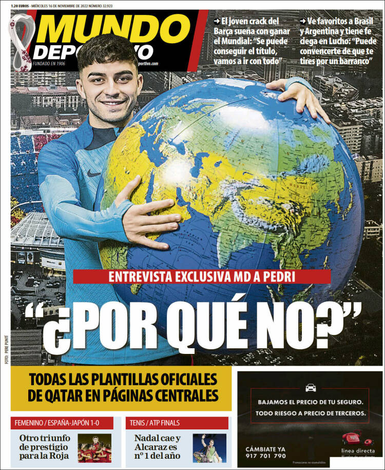 Portada de Mundo Atlético (España)