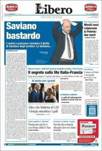 Portada de Libero (Italy)