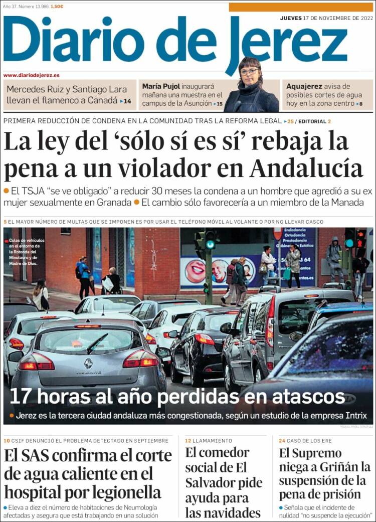 Portada de Diario de Jerez (Spain)