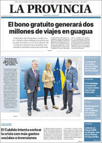 Portada de La Provincia (España)